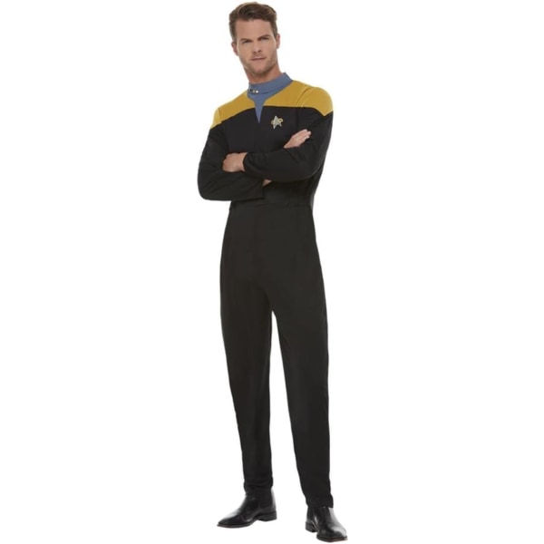 iffys 52445XL Officiellt licensierad Star Trek, Voyager Operations Uniform, Herr, Flerfärgad, XL - Storlek 46"-48"
