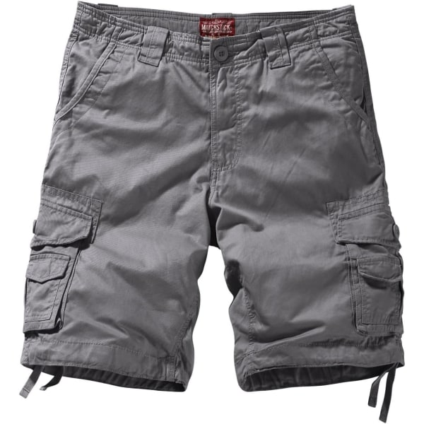 ch herr cargoshorts 3056 grå 38