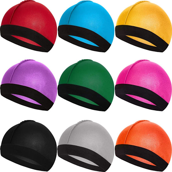 ieces Silky Wave Caps Elastisk Band Wave Caps Silky Wave Herrhattar för 360 540 och 720 Waves Style 2