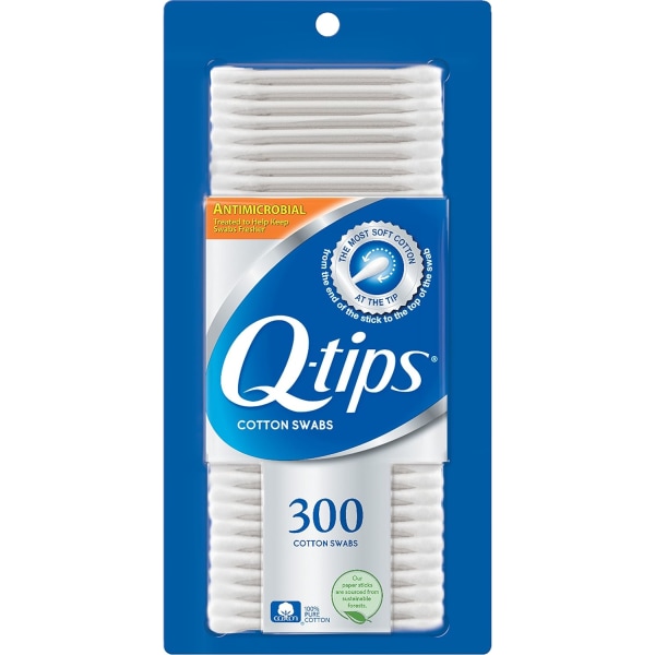 ips bomullspinnar, SWAB, QTIPS, ANTIBAC, 300/PK