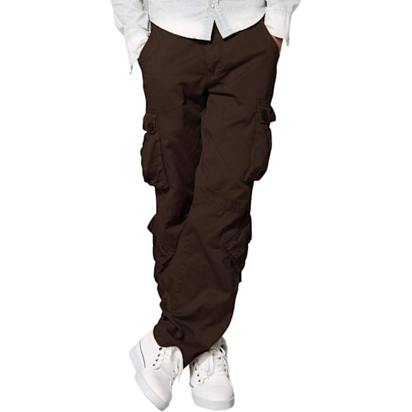 ch herr Wild Cargo byxor kaffe 44