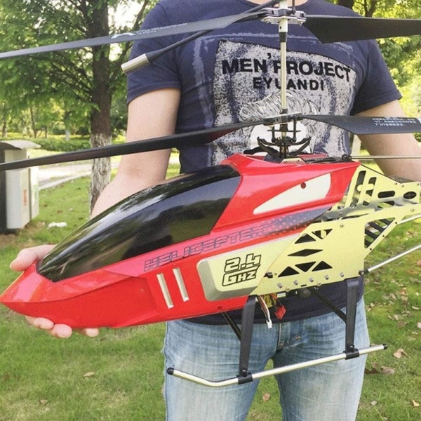 D Light Radio Remote Control 3,5-kanalers Helikopter Flygplan Large Remote Co