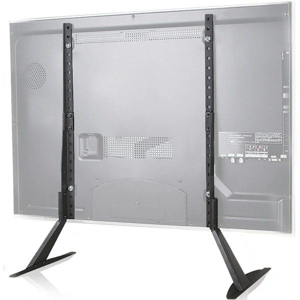 WI Universal TV-bordsstativ för de flesta 22”-65” LCD-plattskärmar, VESA upp till 800 x 400 mm (TVS001), svart