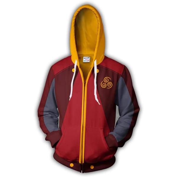 s Avatar Hoodie/T-shirt Korra Cosplay Costume Jacka 3D printed Pullover Sweatshirts Färg 10 XX-Large