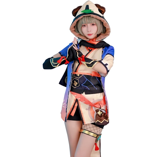 KK Beidou Baal Ganyu Venti Raiden Shogun Yae Miko Kokomi Gorou Arataki Itto Genshin Impact Cosplay Sayu Orange X-Large