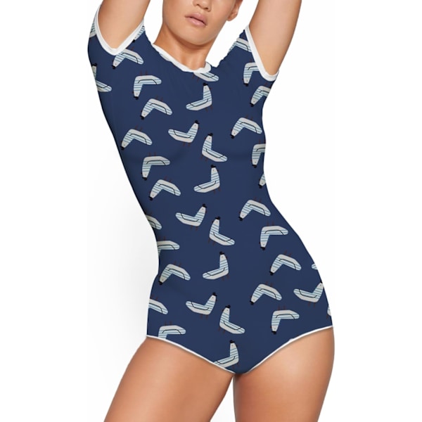 ve Curve Onesie Vuxen Söt Pyjamas Set Vuxen Onesie Pyjamas Plus Size Onesie Dam Pyjamas Söt Bodysuit S-XL Duva Medium