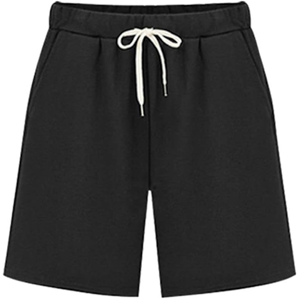 OWEI Dam Bermuda-shorts med elastisk midja och fickor
