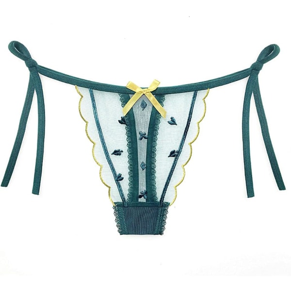 ly Bodas Kvinnors Variety Pack Sexiga Fräcka Trosor Underkläder Underkläder Gröna Stora