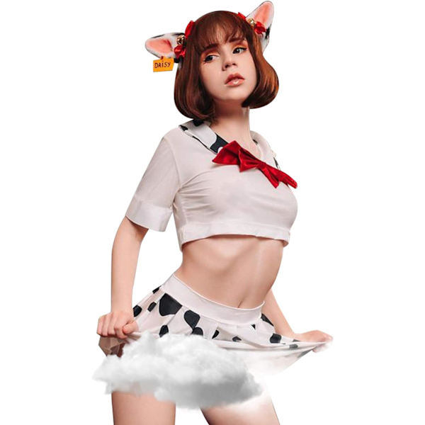 ORIO Dam Sexy Anime Ko Bikini Lingerie Lolita Japansk Cosplay Underkläder för Sex Japansk Sjöman