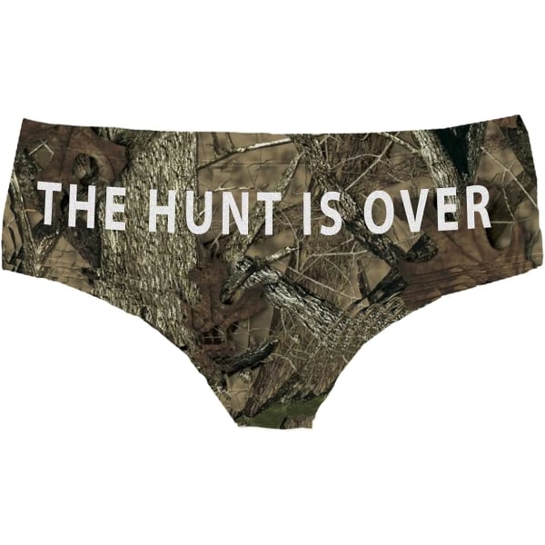 ding Bridal Panty The Hunt Is Over On Camouflage för henne  X-Large