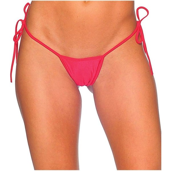 yZone Dam Tie-Side G-String Röd One Size