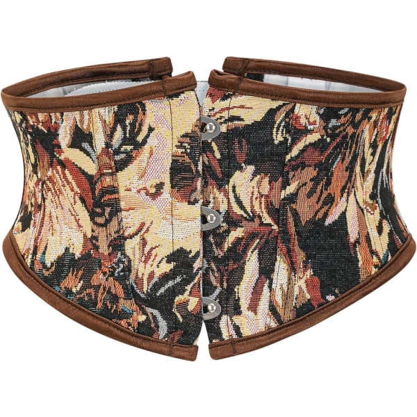 vila.Y Fashion Korsett Kvinnors Vintage Spets Benad Renässans Korsett Svart Kort Tor Stor