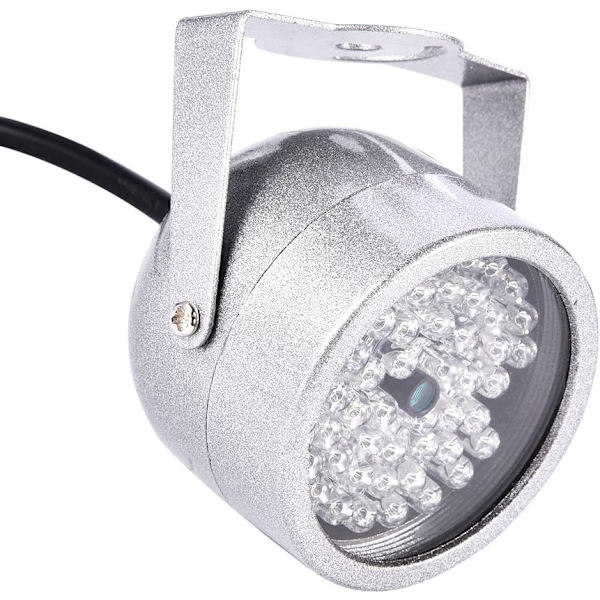 Cera IR-belysningslampor, DC 12V 1A CCTV IR-nattvision belysningskamera 48 L