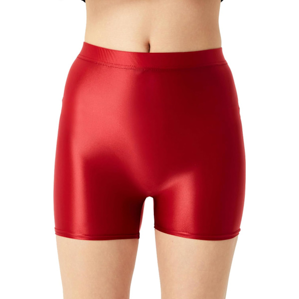 udmall Dam High Cut Thongs Briefs Balett Dans Underkläder Booty Shorts Blanka Trosor Style-4-vin Re Medium