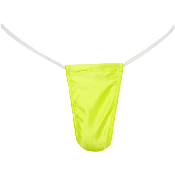 yZone Apparel Dam 1102SL Osynlig Trosa Klänning Neon Gul One Size