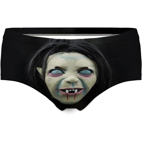 KAIJIA Dammode Flirtig Sexig Rolig stygg 3D- printed Söta djur Underkläder Trosor Presenter Halloween 74 X-Large