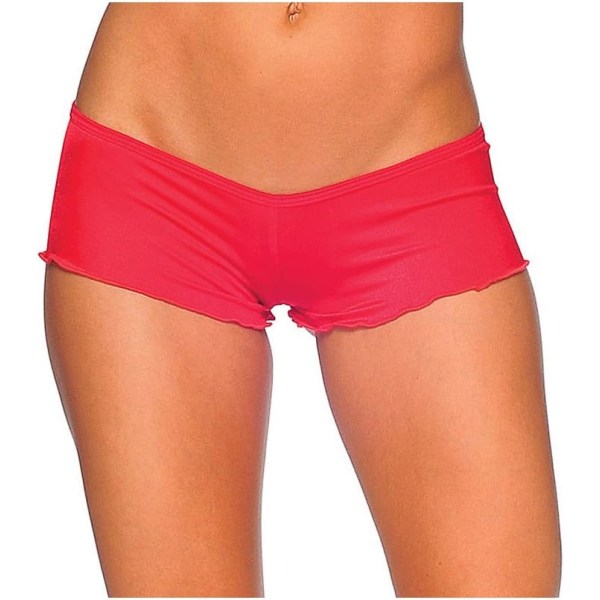 YZONE Micro-shorts för kvinnor, röd One Size