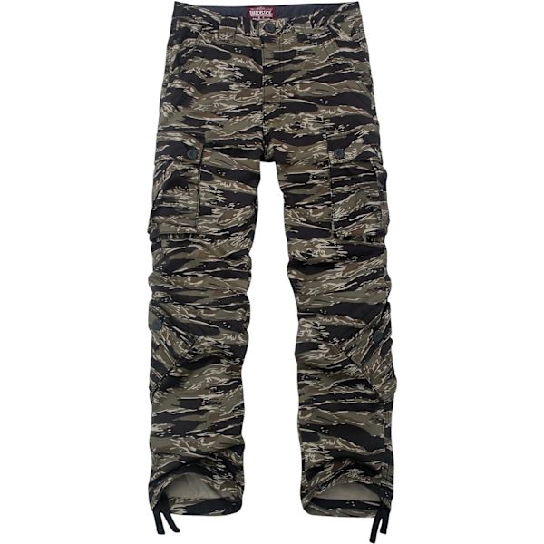 ch herr Wild Cargo byxor svart camo 44
