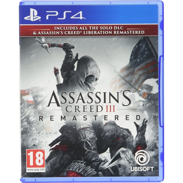 isoft Assassin's Creed III + Liberation HD Remaster Playstation 4 videospel