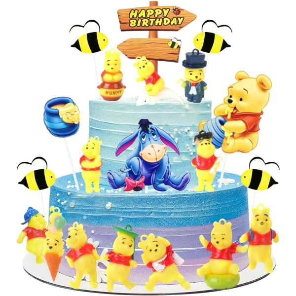 8cs tårtdekorationer, 12 st miniatyrfigurer set, födelsedagstårta dekoration, festdekorationer, födelsedagsdekorationer, tårtdekorationer för födelsedag