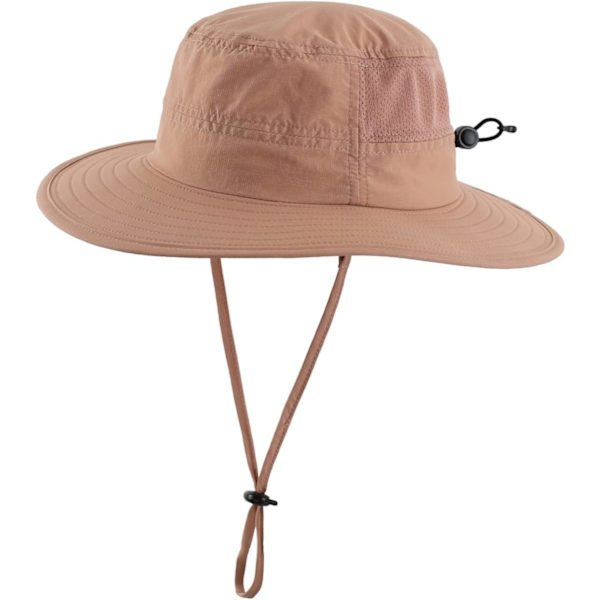 racy Toddler Kids Adventure Solhatt Vattentät UPF 50+ Skydd Hinkhatt Mörk Khaki 2-4T