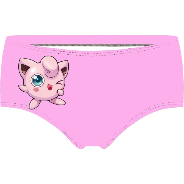 ssx Dam Fashion Flirty Sexy Funny Naughty 3D Tryckt Söta Underkläder Briefs 1 Rosa Stor