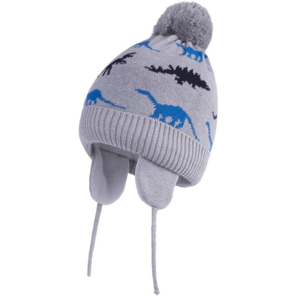 Snygg Barnmössa Vinter Varma Öronlappar Mössa Pojkar Flickor Stickad Mössa