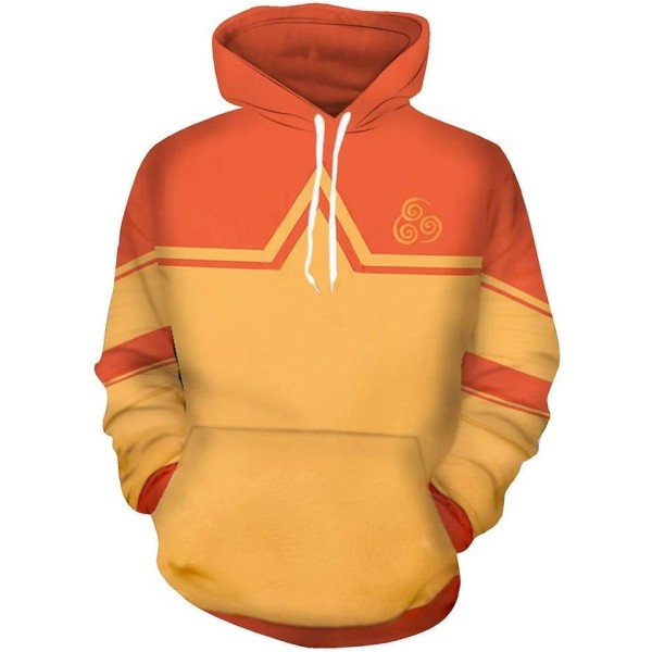 s Avatar Hoodie/T-shirt Korra Cosplay Costume Jacka 3D Printed Pullover Sweatshirts Färg 31 Medium