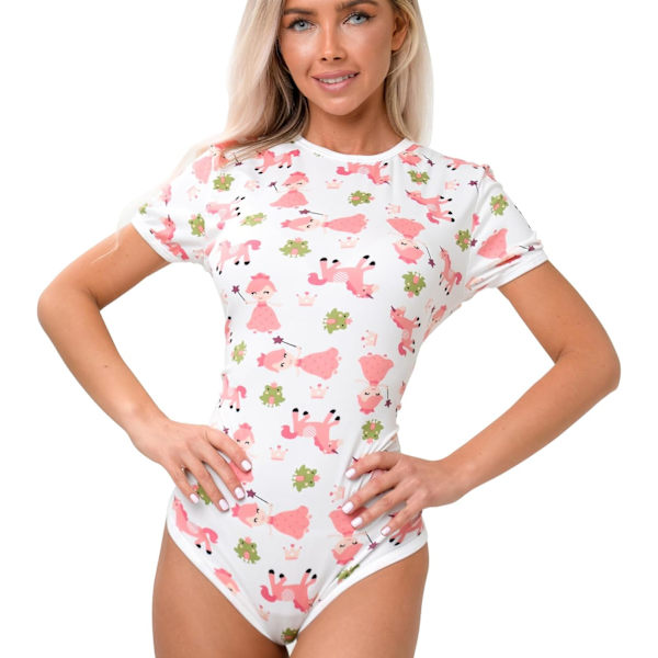 ve Curve Onesie Vuxen Söt Pyjamas Set Vuxen Onesie Pyjamas Plus Size Onesie Dam Pyjamas Söt Bodysuit S-XL Princess X-Large