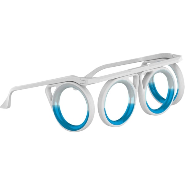 Ai-Motion Sickness-glasögon, anti-illamåendeglasögon, glasögon för åksjukelindring, kräkningslättnad, flygplansglasögon med flytande linslösa i ögonhöjd för