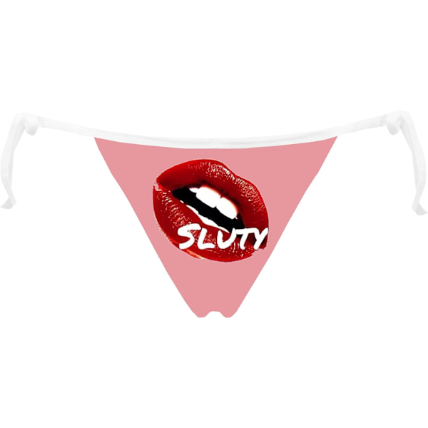 KAIJIA Dam Fashion Flirty Sexy Funny Naughty 3D Tryckt Söta Djur Underkläder Briefs Gåvor Kärlek Kyssar En Storlek