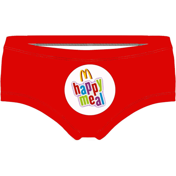 KAIJIA Dam Fashion Flirty Sexy Funny Naughty 3D Tryckt Söta Djur Underkläder Kalsonger Gåvor Happy Meal Medium