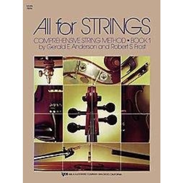 All for Strings Book 1 Violin * * )] [Författare: Gerald Anderson] [Nov-1997]