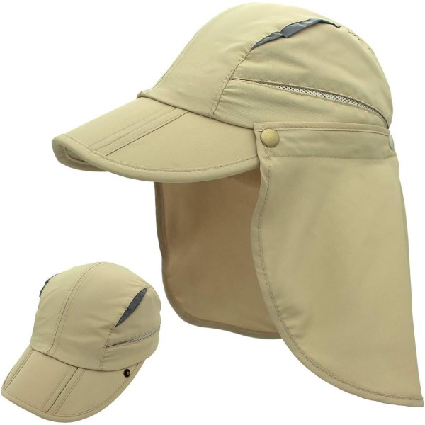 racy Herr Dam Utomhus Bred Brätte Solkeps Mesh UPF50+ Nackskydd Hatt Fiskehattar