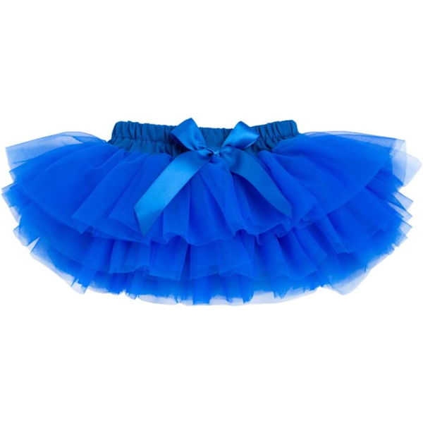 aby Baby Girls Mjuk Tutu Kjol Toddler Ruffled Byxor Blöjskydd Royal Blue 12-24 Månader