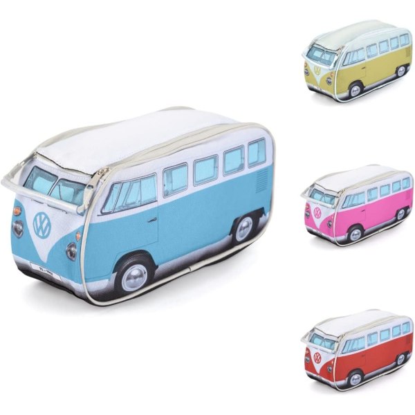 Volkswagen reseväska - Hängande kosmetisk sminkorganisatör Dopp Kit med interna fickor - VW Bus tillbehör