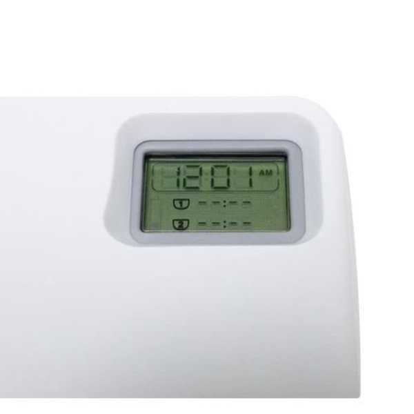 Automatisk matare - Closer Pets - C300 - 3 måltider - Digital timer - Vit plast Vit