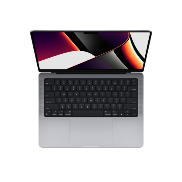 MacBook Pro 14" M1 2021 Apple M1 Max 10-Core 24-Core GPU 64 GB RAM 2 TB SSD Grade B Refurbished Space Gray