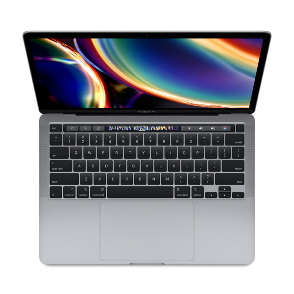 MacBook Pro 13" 4TBT Mid 2020 Intel Quad-Core i7 2.3 GHz 16 GB RAM 512 GB SSD Grade B Refurbished Space Gray