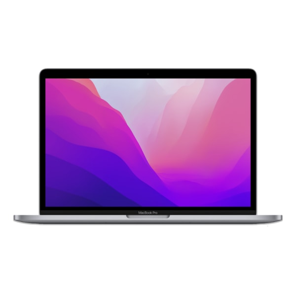 MacBook Pro 13" M2 2022 Apple M2 8-Core 8 GB RAM 256 GB SSD Grade A Refurbished Space Gray
