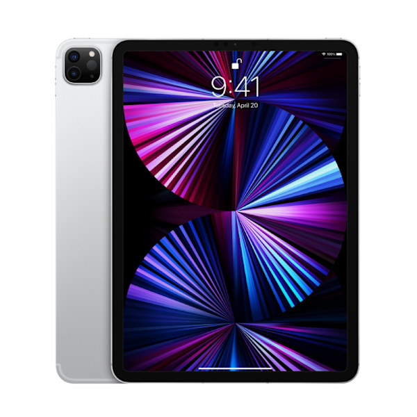 iPad Pro 11" Wi-Fi + Cellular M1 (3rd Gen) 256GB Grade C Refurbished Silver