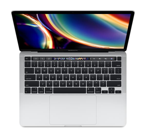 MacBook Pro 13" M1 2020 Apple M1 8-Core 8 GB RAM 512 GB SSD Grade A Refurbished Silver