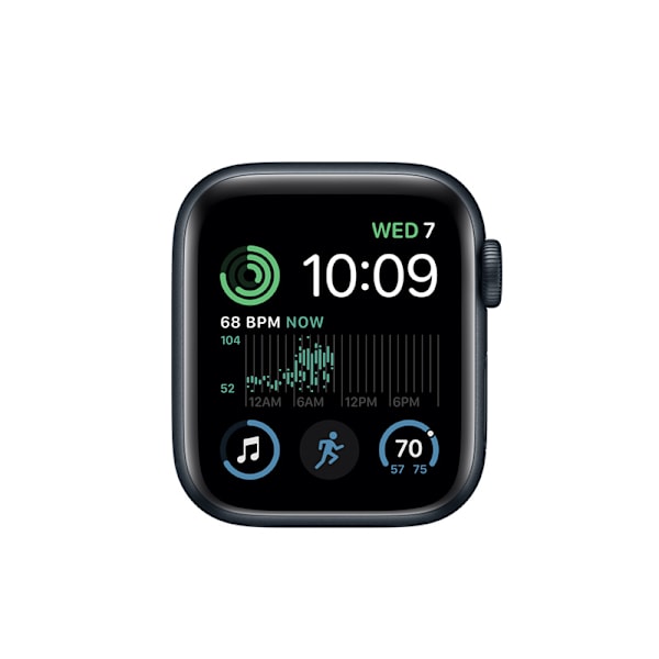 Watch SE Cellular (2nd Gen) 44mm Midnight Sport Band Grade C Refurbished Midnight
