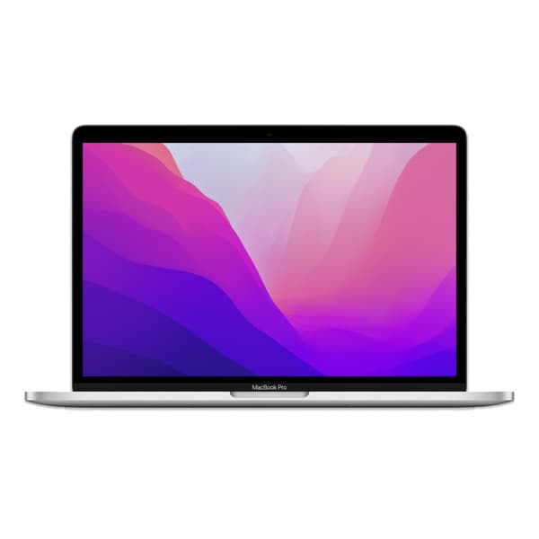 MacBook Pro 13" M2 2022 Apple M2 8-Core 8 GB RAM 256 GB SSD Grade B Refurbished Silver
