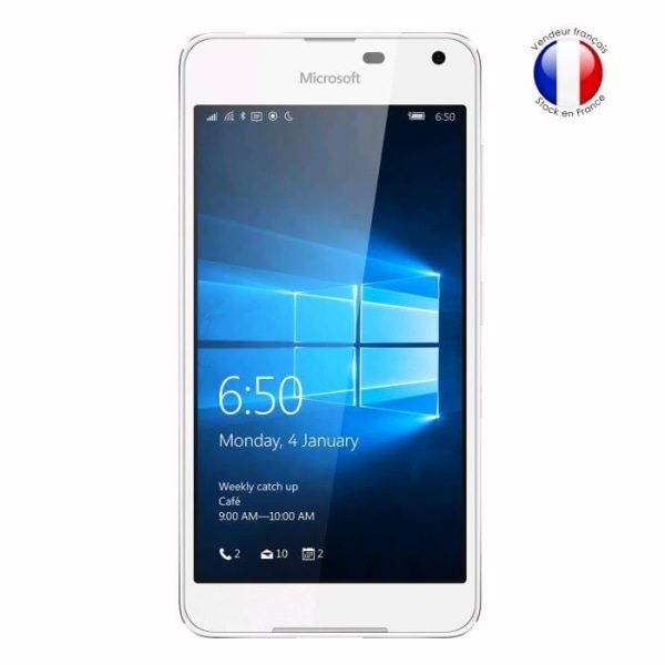 Microsoft lumia 650 Pack 3 näytönsuojat erittäin läpinäkyvästä karkaistusta lasista, erittäin kestävä, erittäin ohut, anti