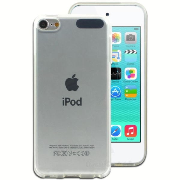 Hölje iPod Touch 6 - PH26 - Svart - Konstläder - Fickbok med fönster - Magnetisk Svart
