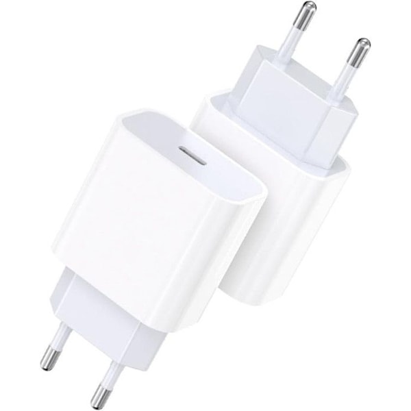 PH26 20W snabbladdare + USB-C-kabel kompatibel för Cubot A10 (laddarpaket + 1M kabel)