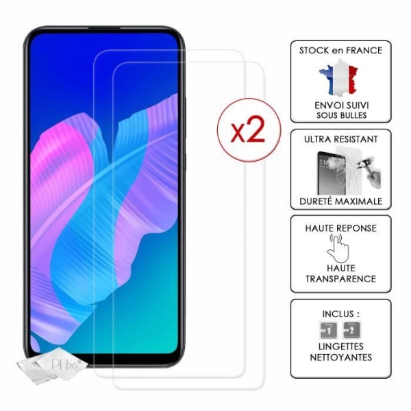 Pack 2 skärmskydd för Realme X7 Pro Extreme Edition i ultrabeständigt härdat glas (Maximal hårdhet) Vit