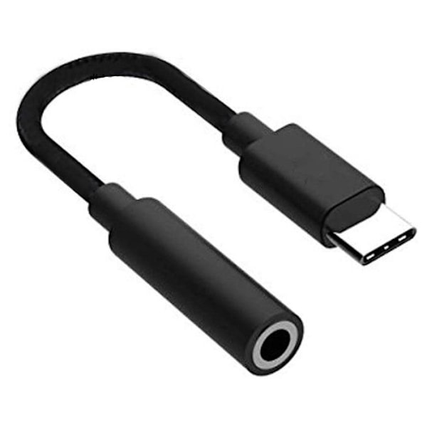 USB Type-C til 3,5 mm jack-adapterkabel til Samsung Galaxy S24 FE Plug and Play-kabel til dine hovedtelefoner, bilradio...