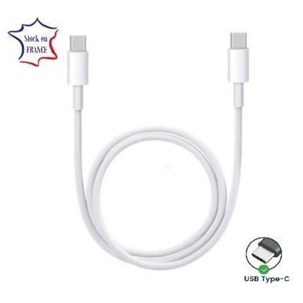 USB typ C till typ C-kabel - 1 meter för Honor X6s snabbladdning - snabbladdnings-synkroniseringskabel